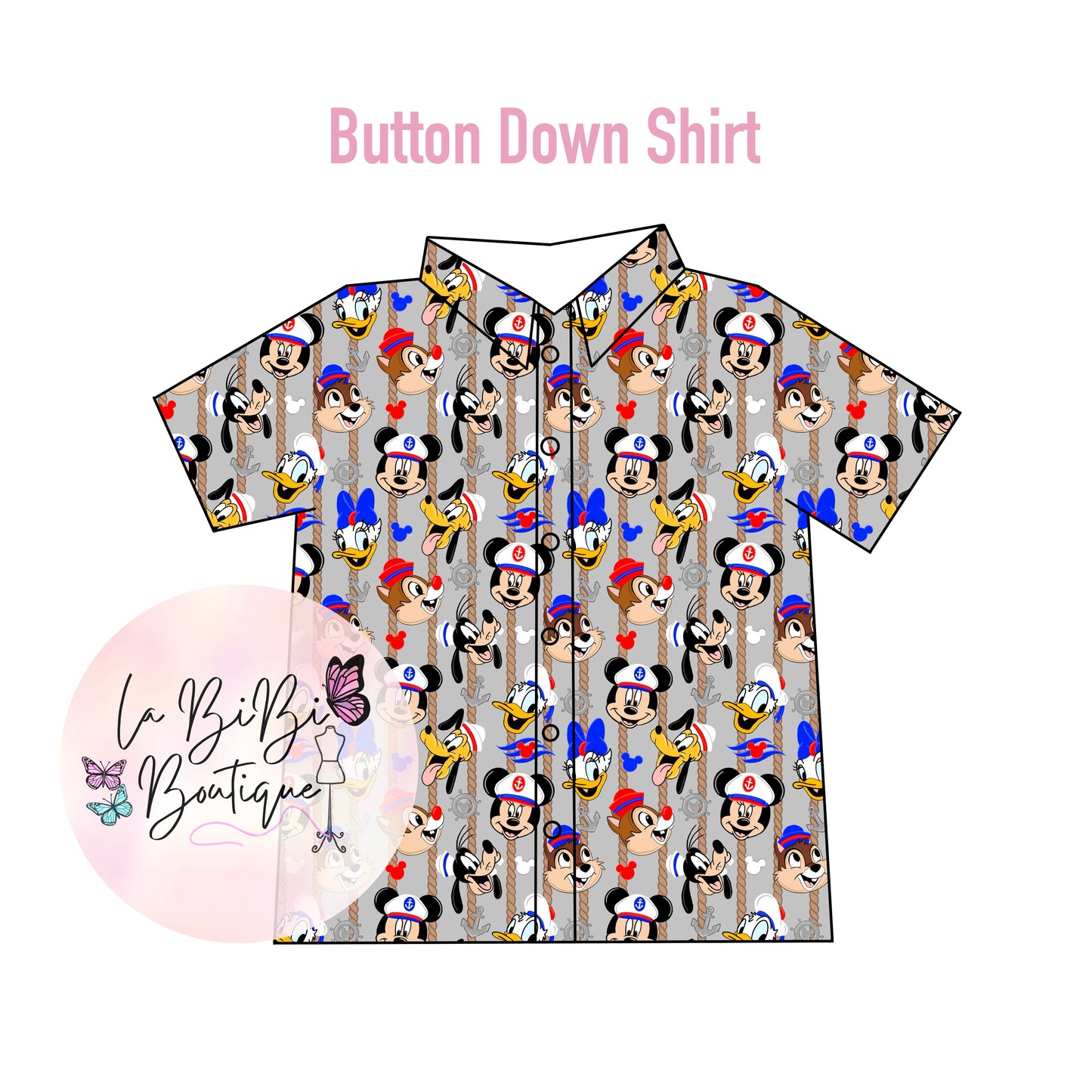All Hands on Deck 3 - Button Down