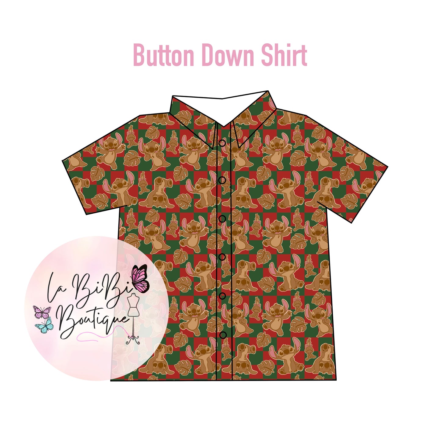 Ohana Christmas - Button Down