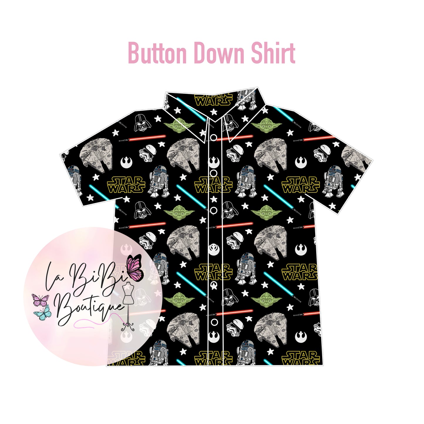 Galaxy Battle - Button Down