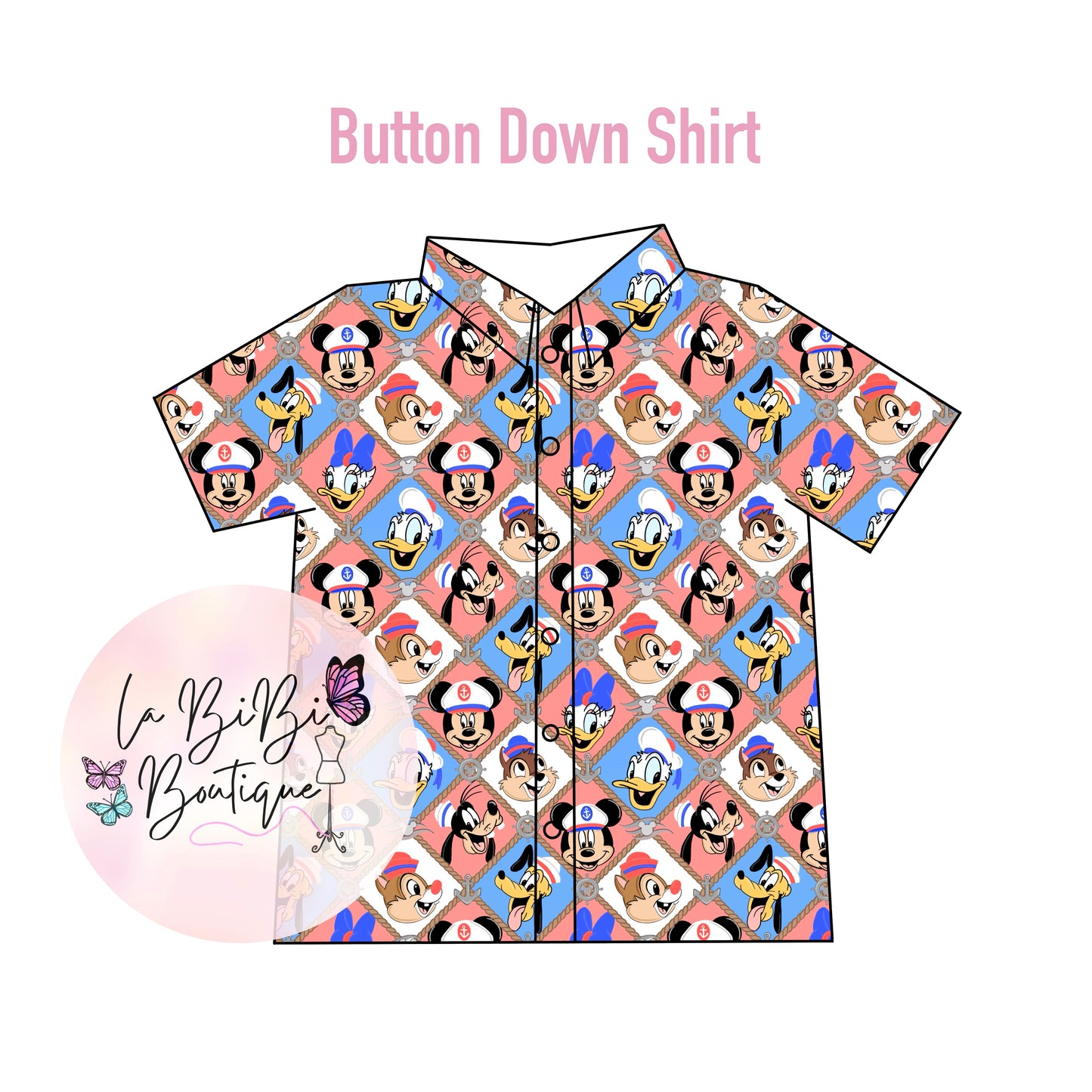 The Cruise Crew 2 - Button Down Shirt
