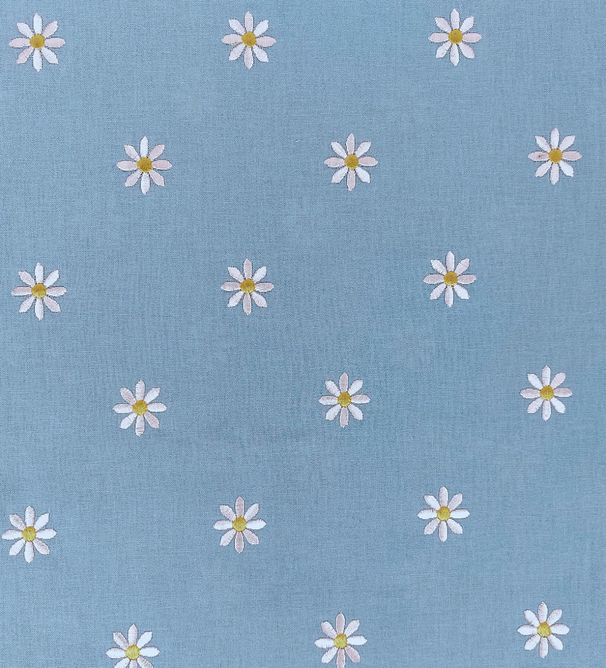 Daisy Embroidered