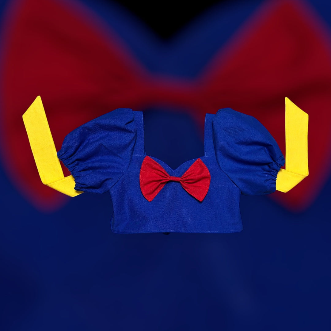 Angry Duck Crop Top w/ Sleeves