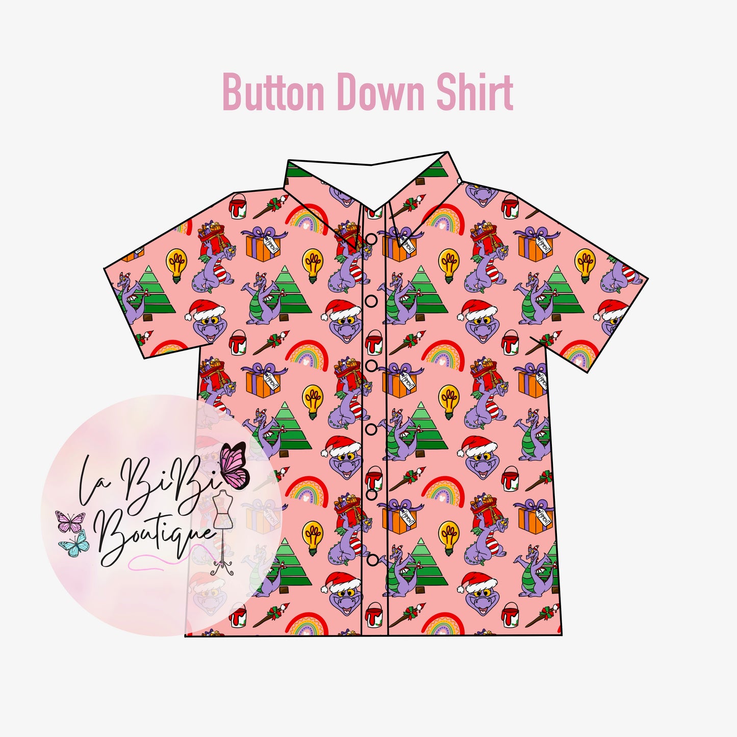 Figgy Christmas 3 - Button Down
