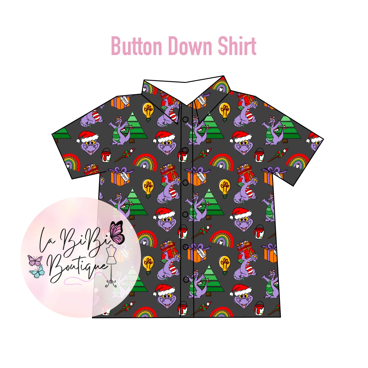 Figgy Christmas - Button Down