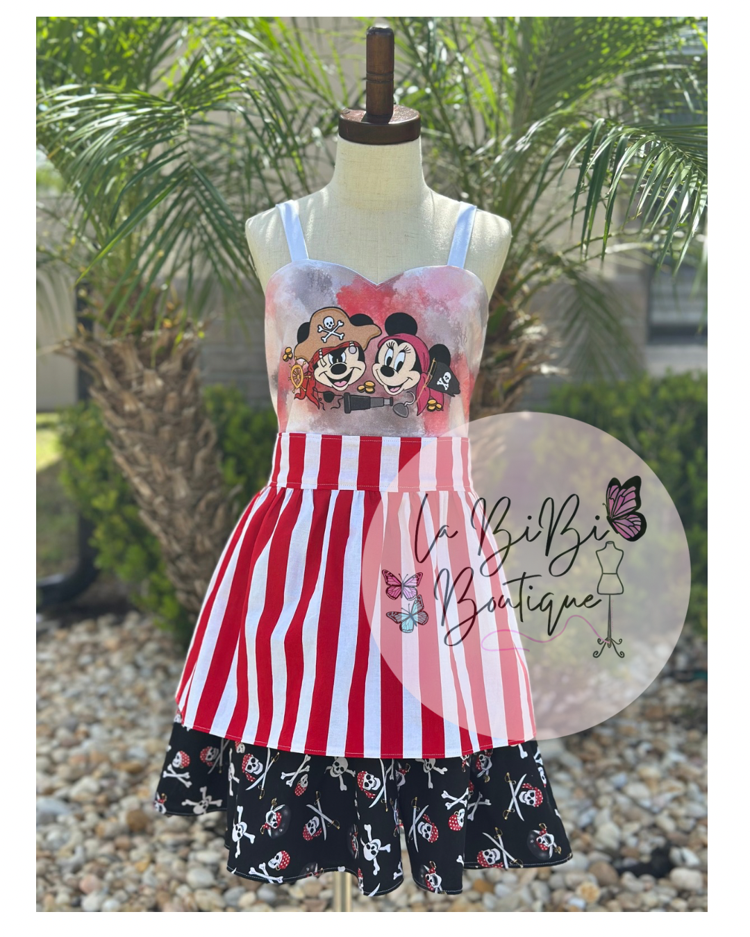 Pirate Mouse w/ Apron