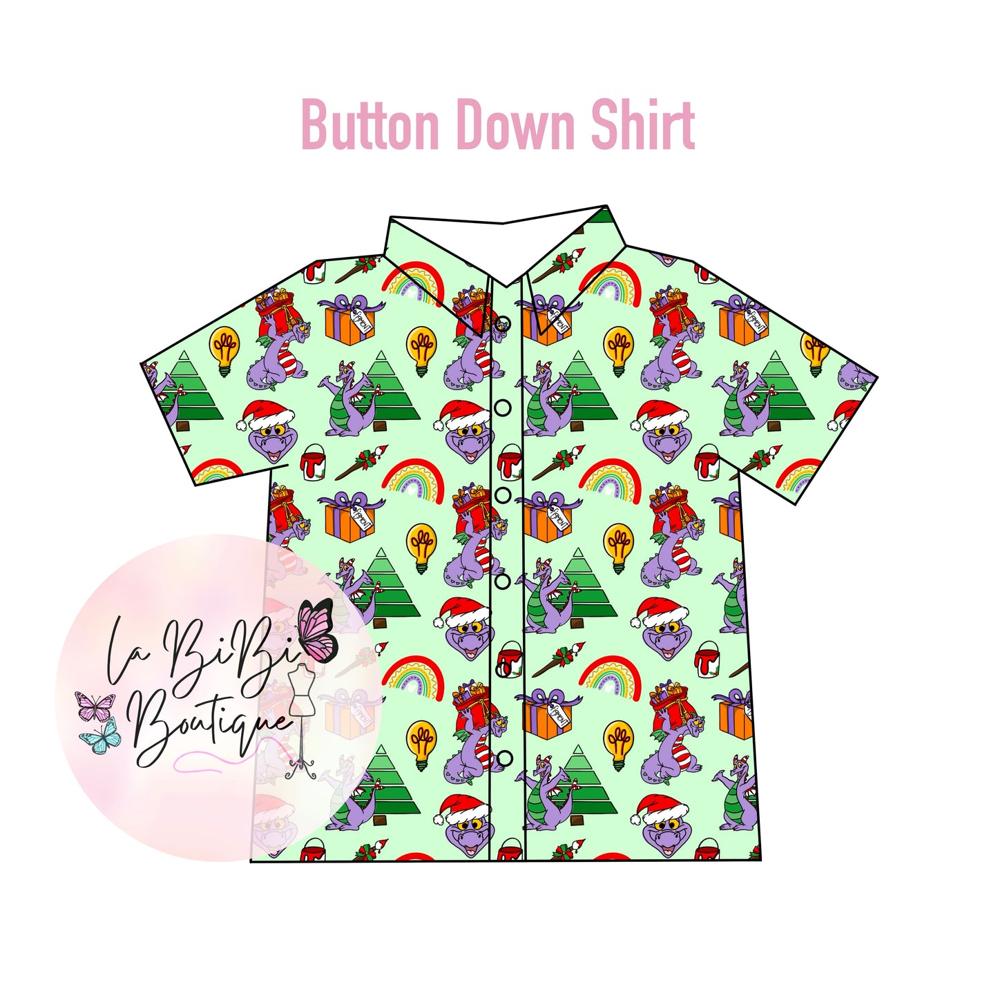 Figgy Christmas 2 - Button Down