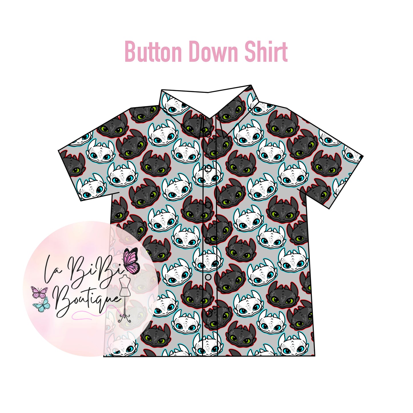 Dragons - Button Down