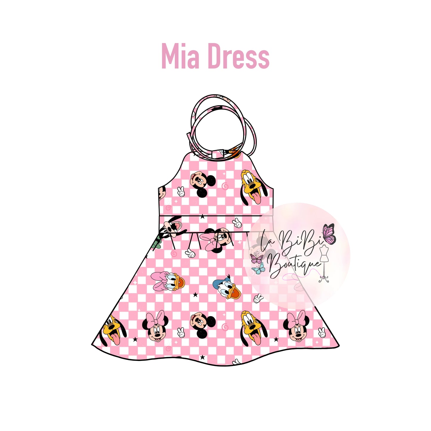 Fab 5 - Pink Checkered