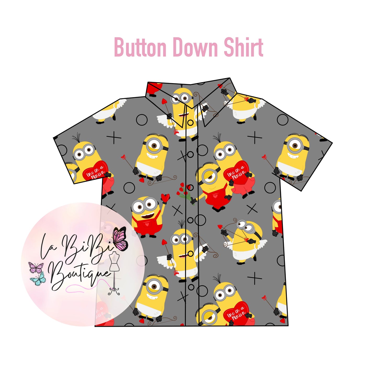 Henchmen Valentine’s Day - Button Down