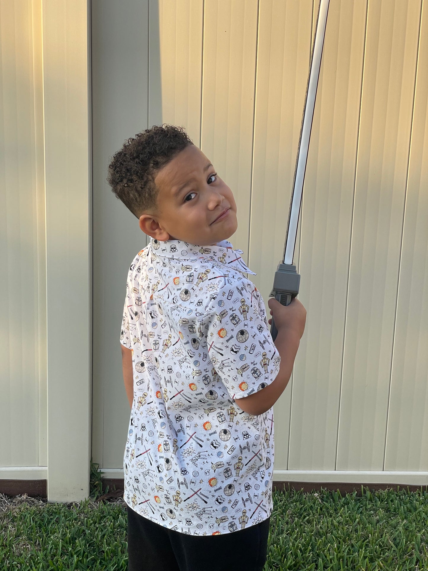 Galaxy Pew Pew Pew - Button Down