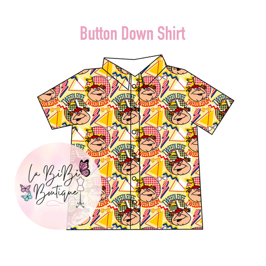 Retro Twins - Button Down