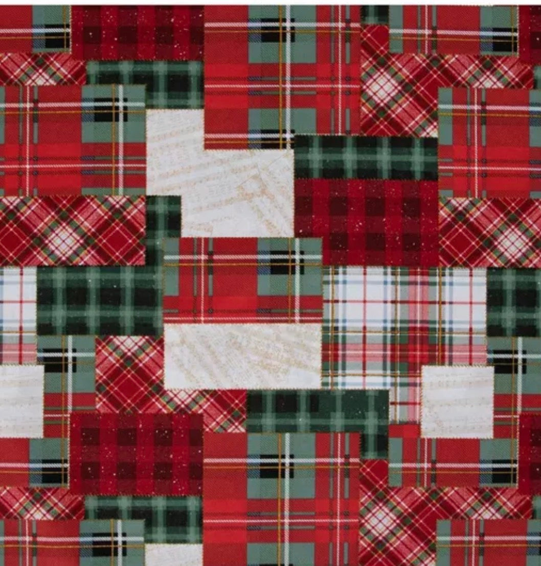 Christmas Patchwork Dress