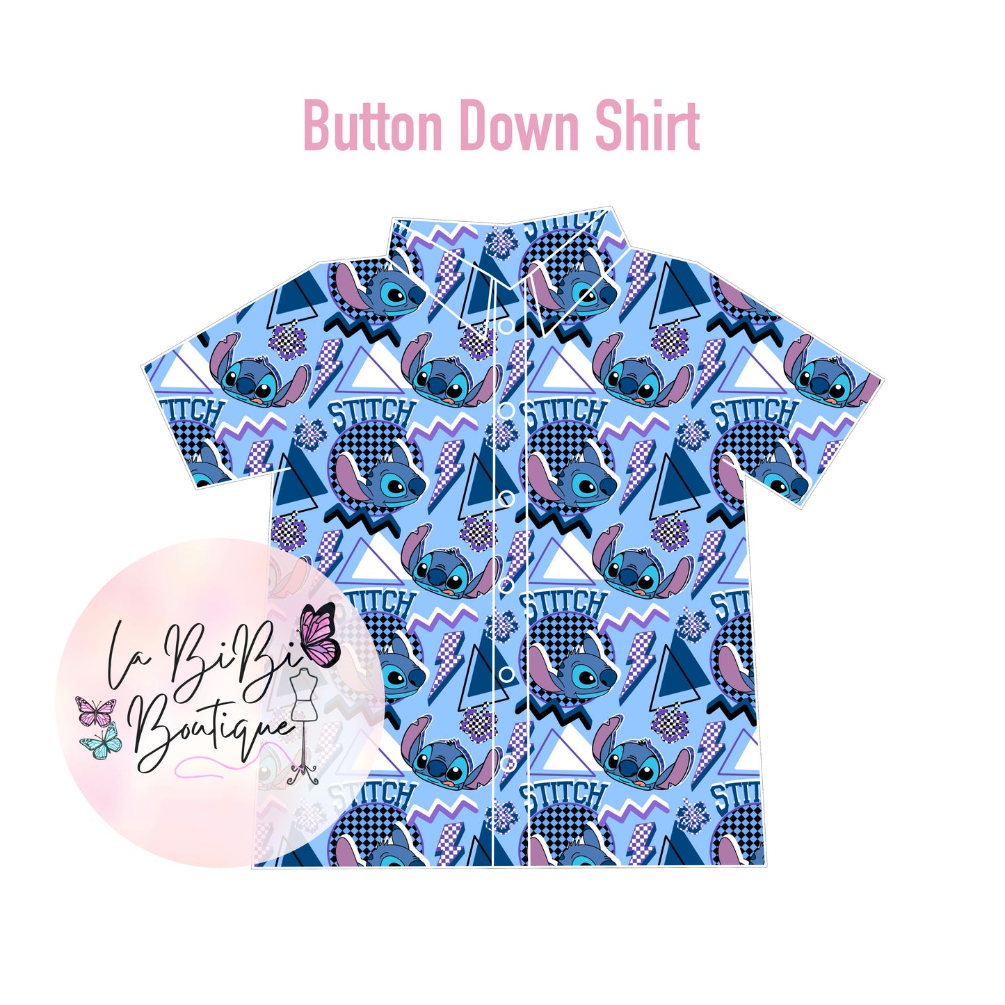Retro Alien - Button Down
