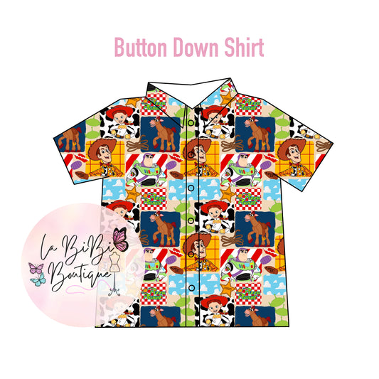 My Favorite Toys - Button Down