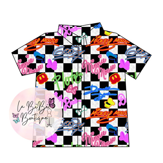 Fab 5 Autographs - Button Down