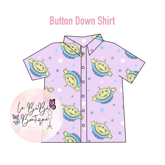 Aliens - Button Down
