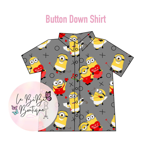 Henchmen Valentine’s Day - Button Down